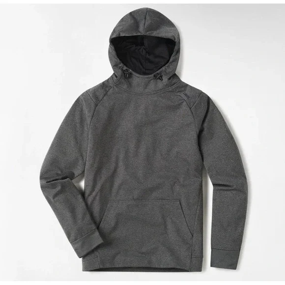 UNRL Crossover Hoodie II Charcoal Grey Men's L Stretch Performance Sports Gym - Picture 1 of 16